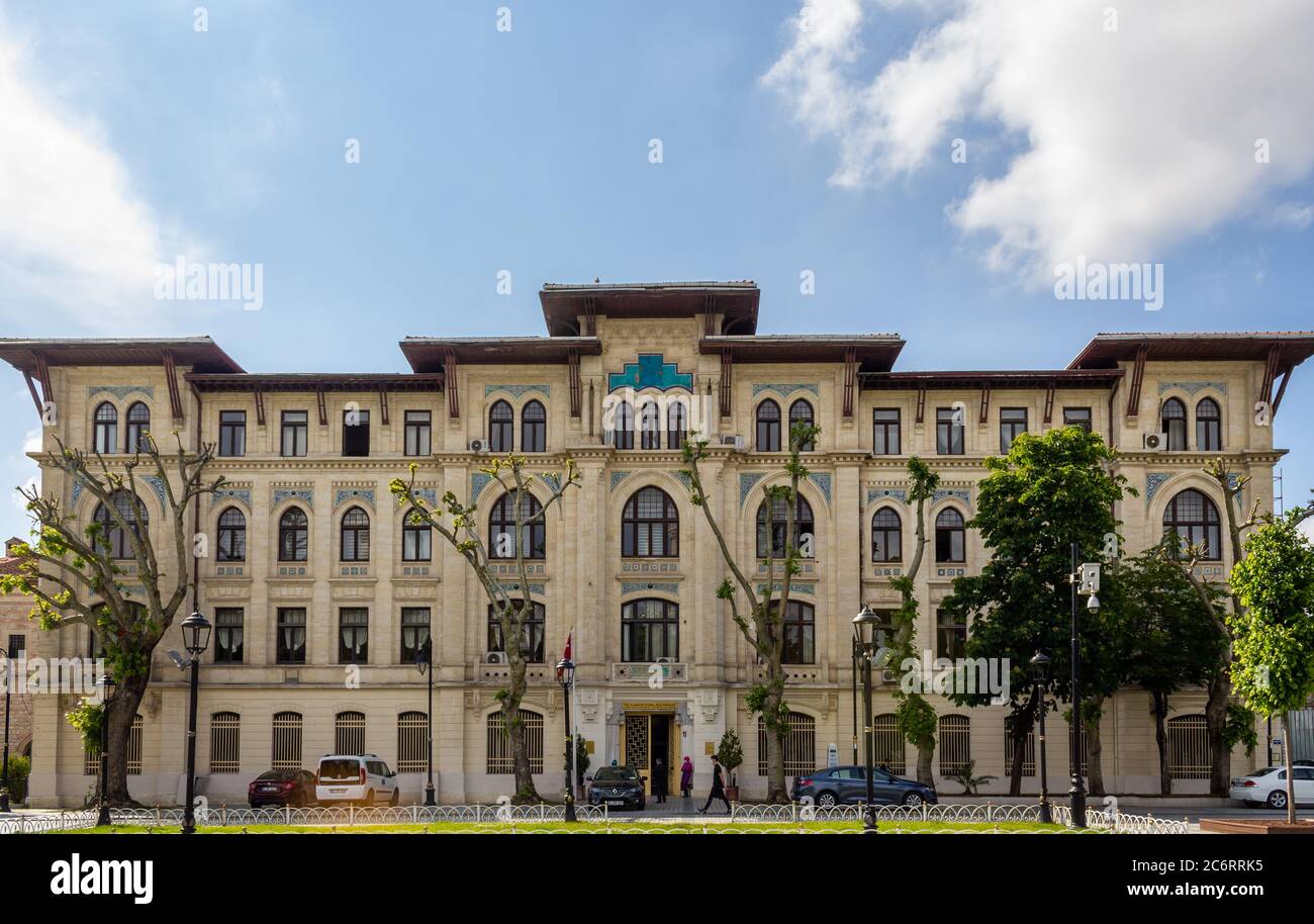 Sultanahmet, Istanbul / Turkey - June 01 2020: Istanbul land registry and cadastral directorate building Stock Photo