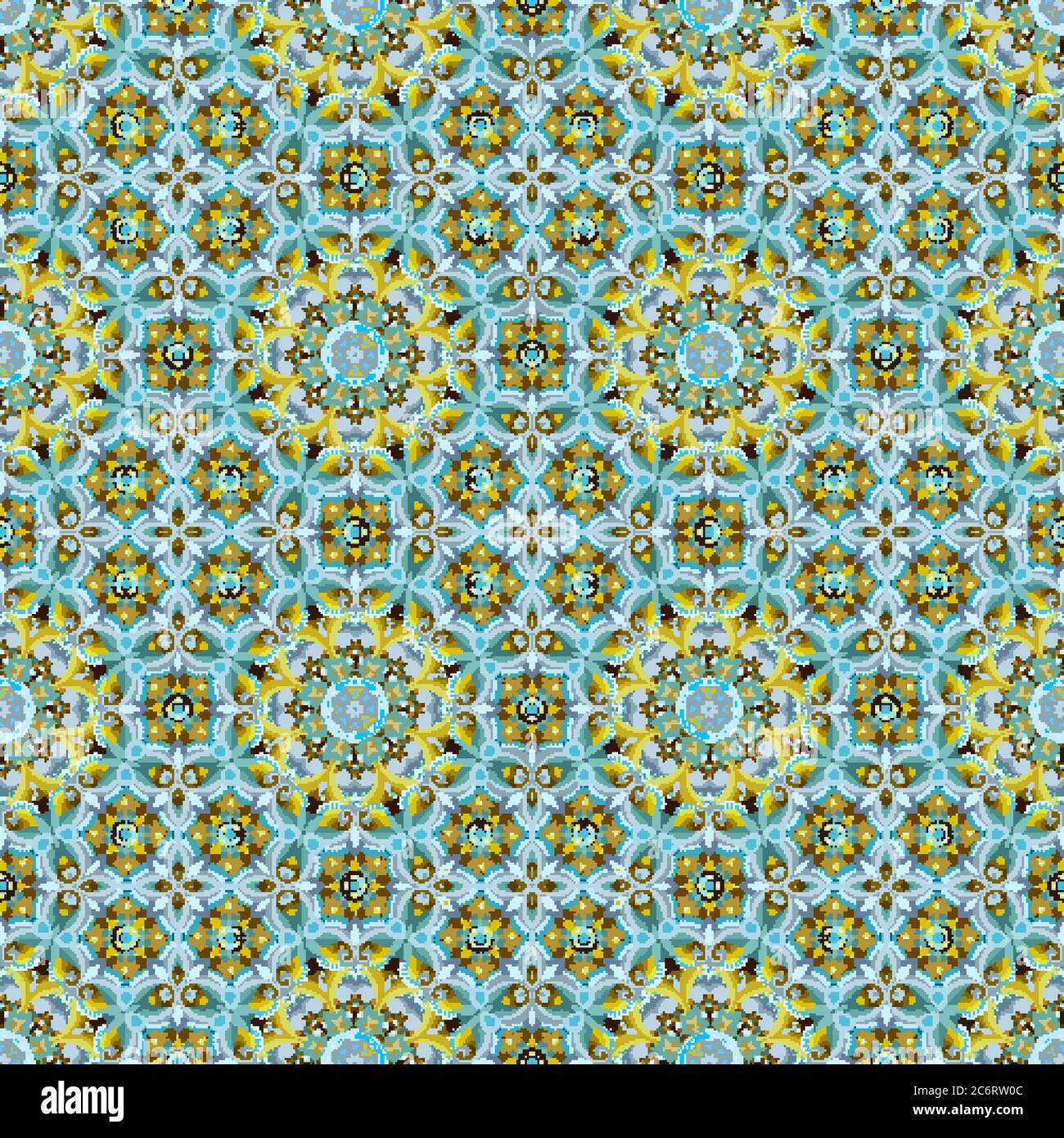 Vector abstract ethnic hand drawn background Stock Vector Image & Art ...