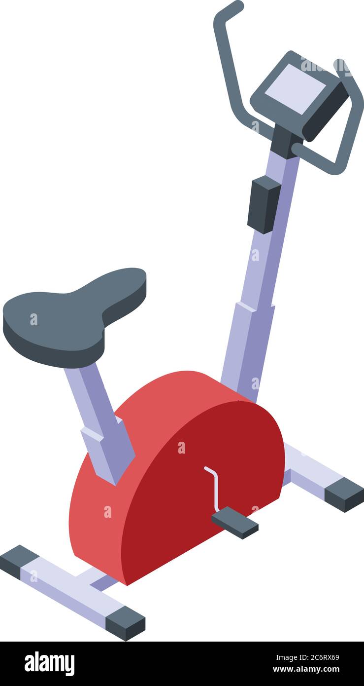 Cardio exercise bike icon isometric style Stock Vector Image Art Alamy