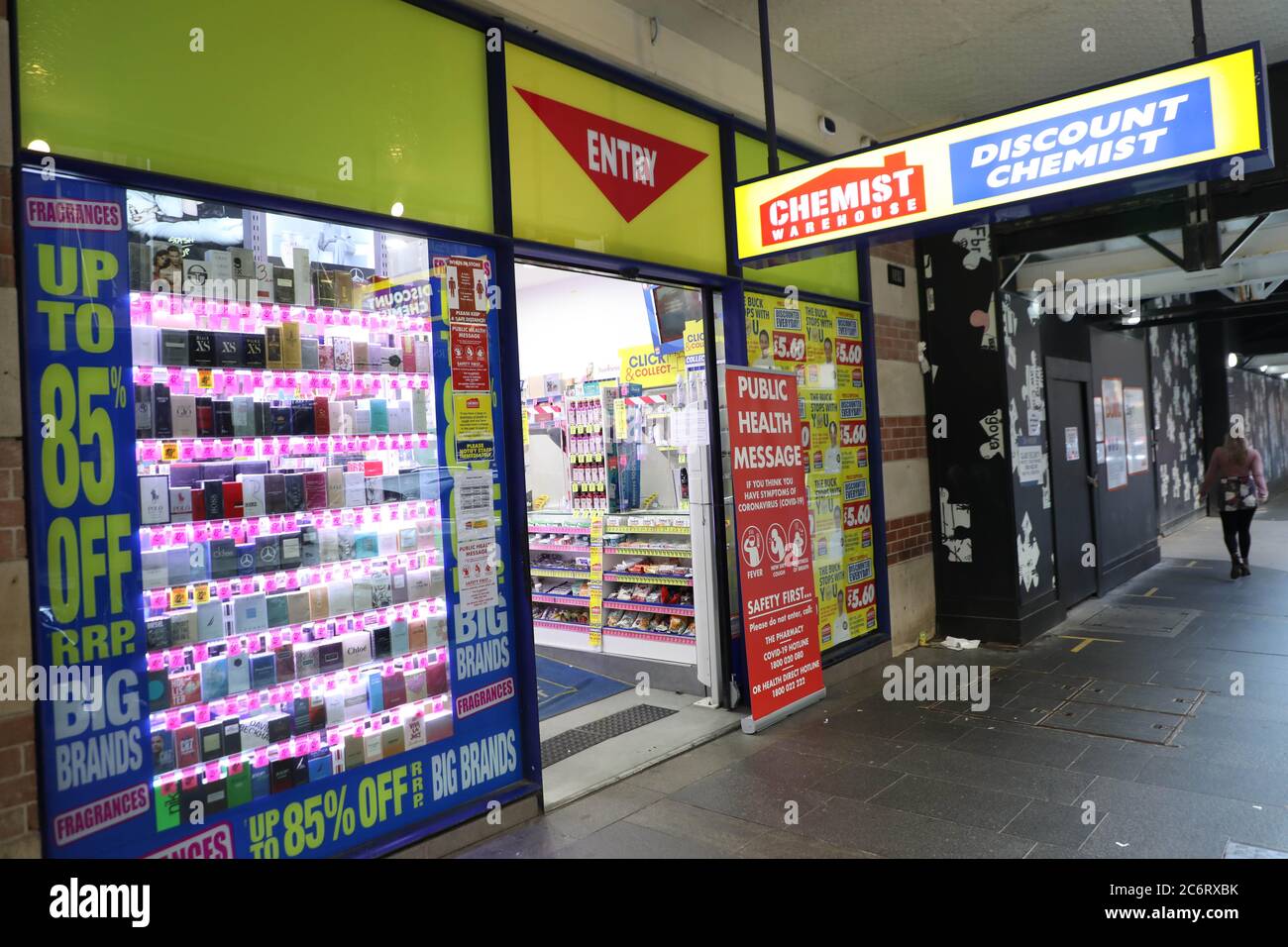 Chemist Warehouse discount chemist on Pitt Street, Sydney, NSW, Australia Stock Photo Alamy