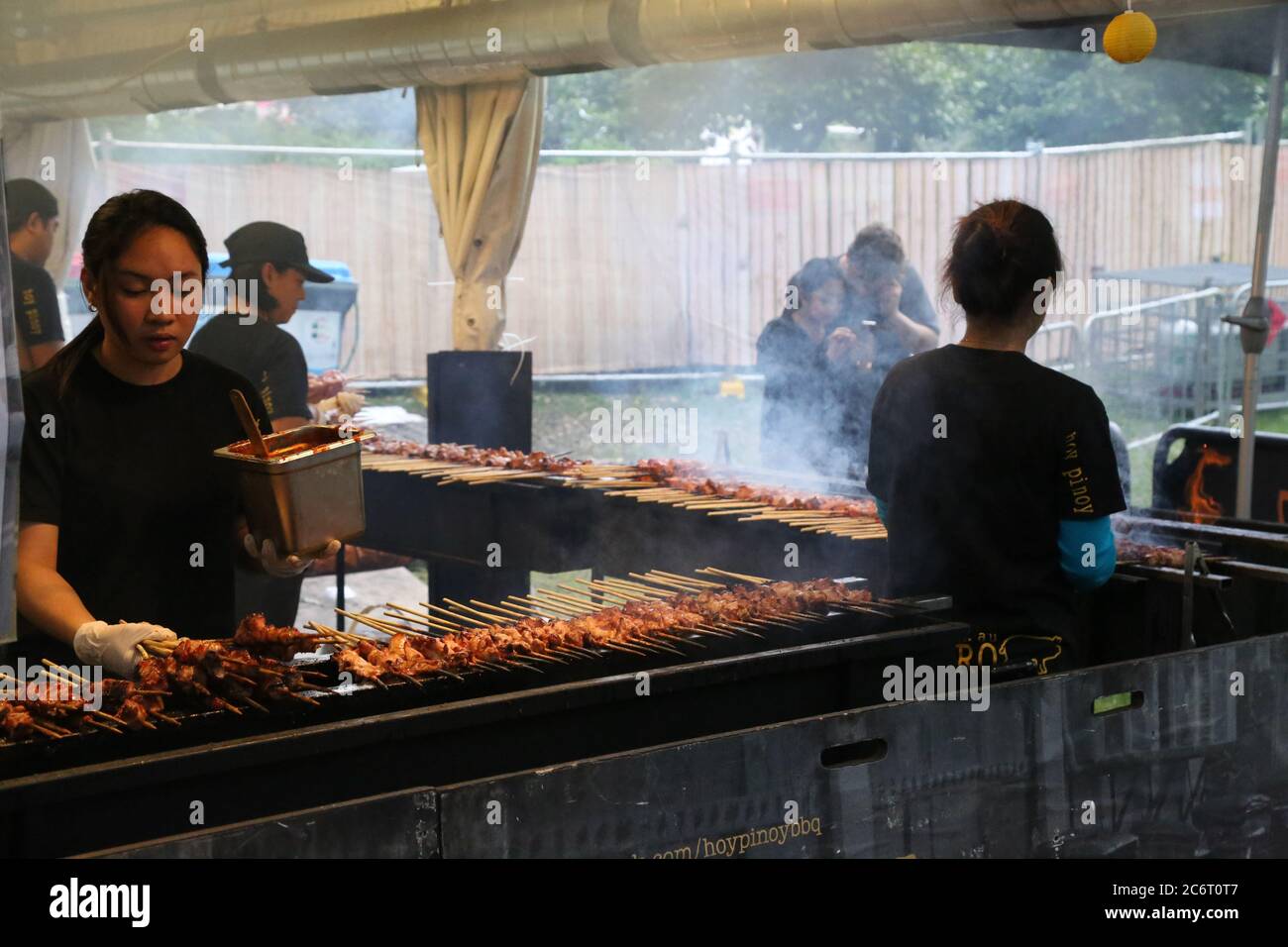 Night Noodle Market, Hyde Park, Sydney, Australia Stock Photo Alamy