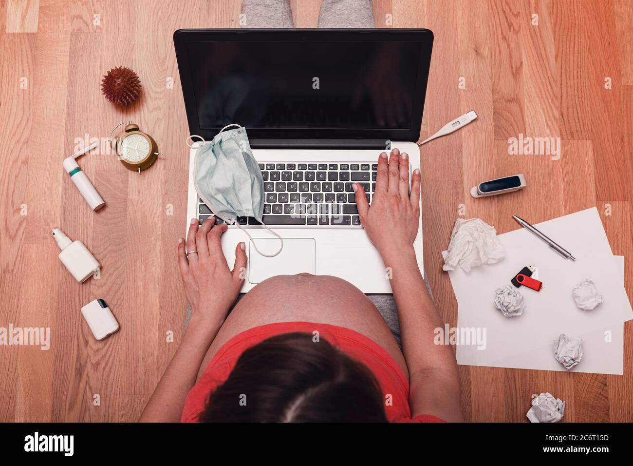 Download Pregnant Woman Wearing Mask High Resolution Stock Photography And Images Alamy PSD Mockup Templates