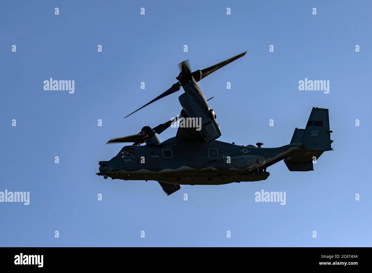 USAF Bell Boeing V-22 Osprey helicopter Stock Photo