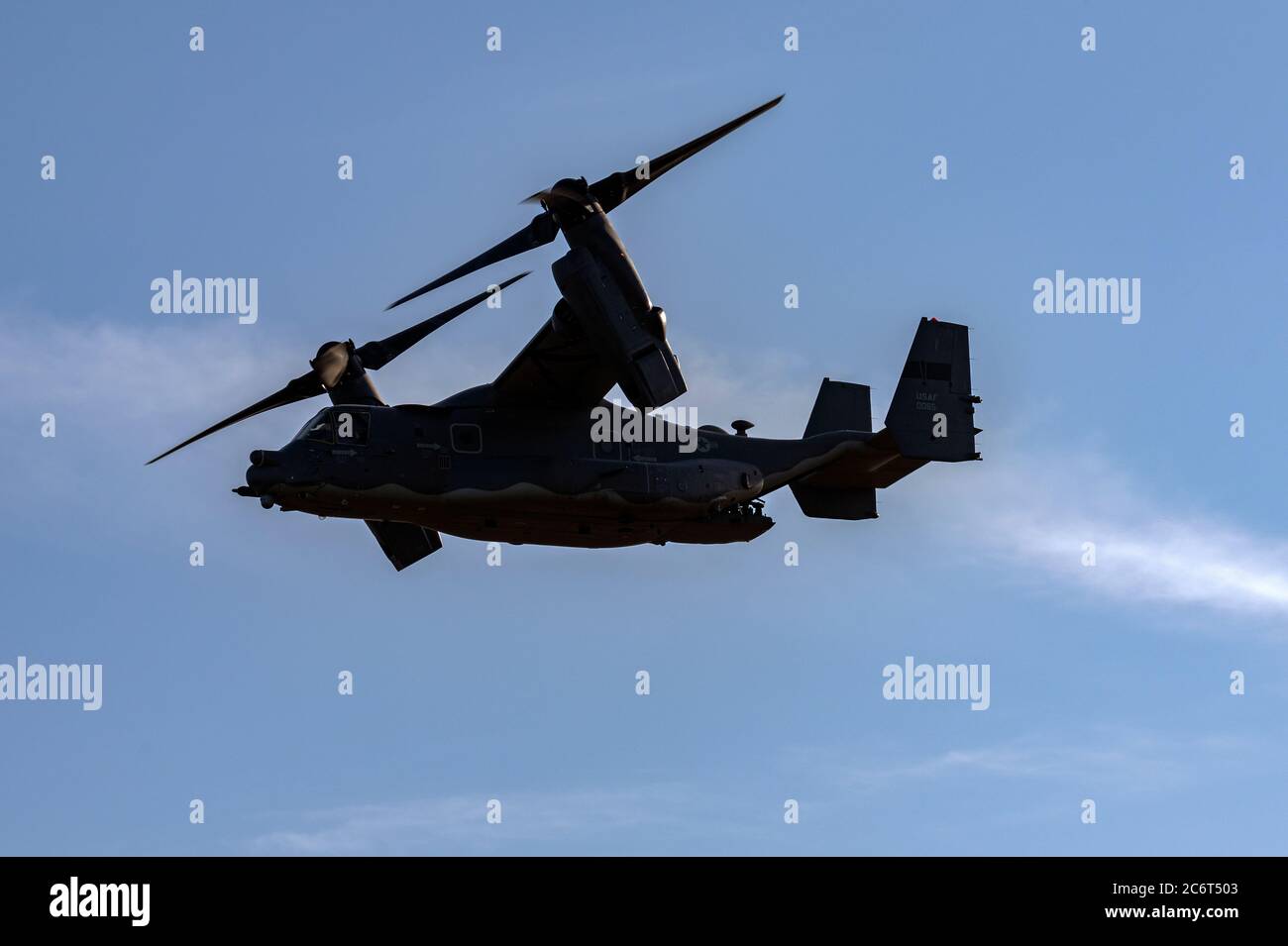 USAF Bell Boeing V-22 Osprey helicopter Stock Photo
