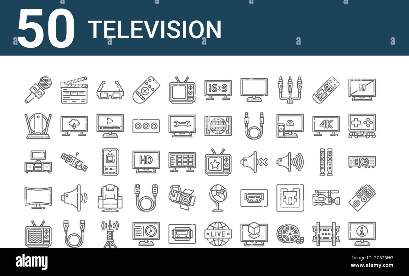 Television Pictograms