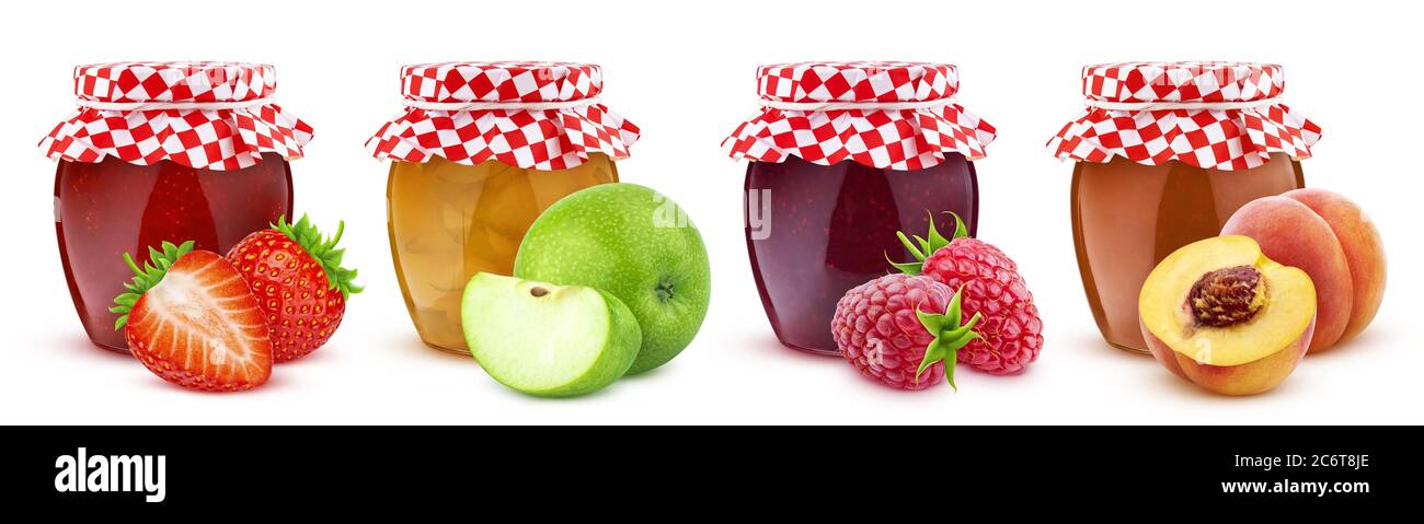 Strawberry jam glass hi-res stock photography and images - Alamy