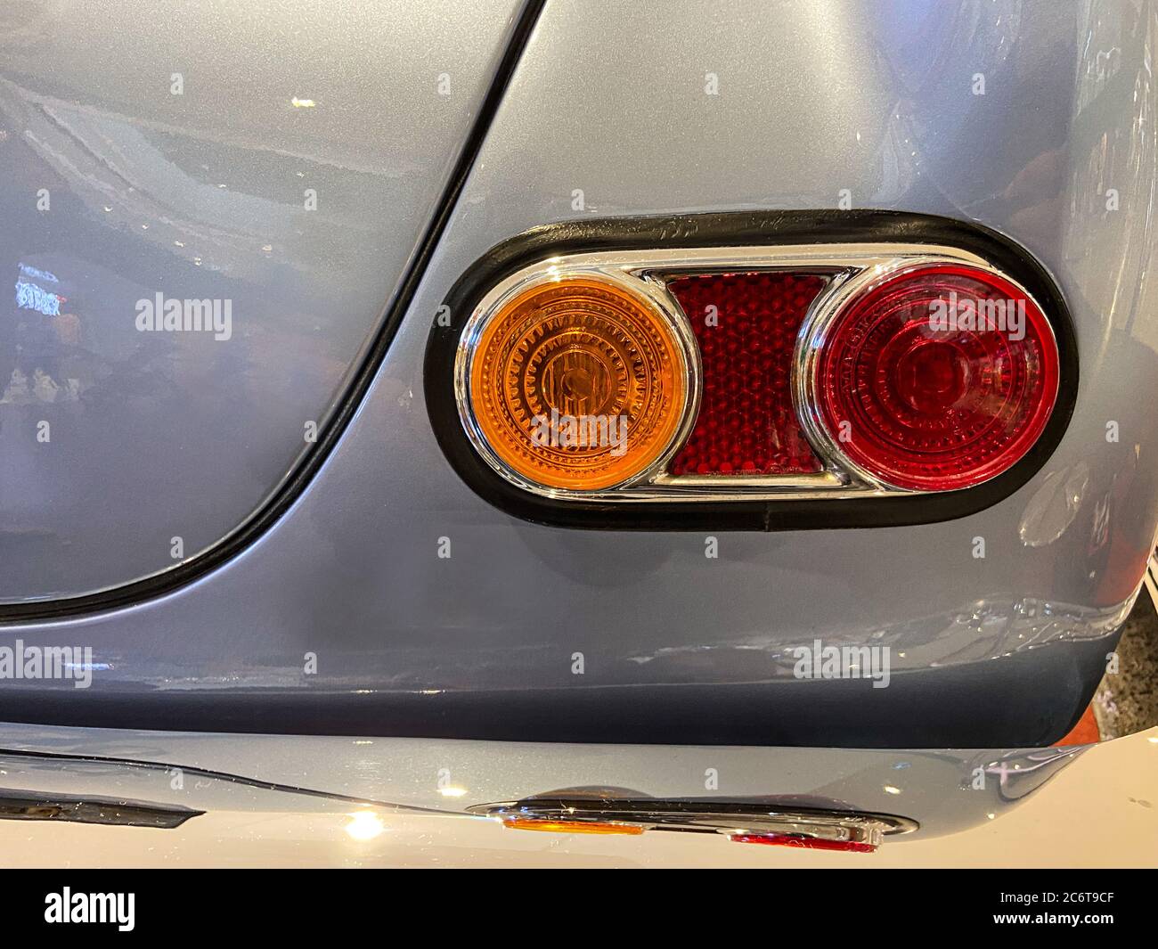 a beautiful back lamps of European car Stock Photo