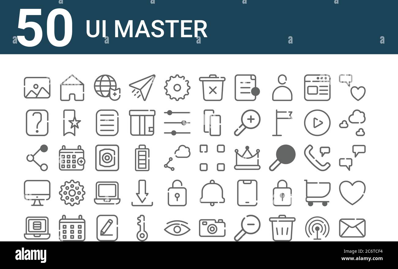 Ui master Stock Vector Images - Alamy