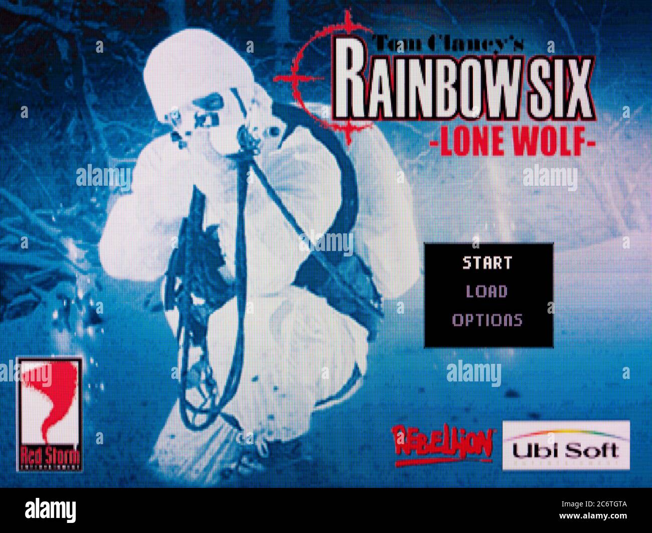 Tom Clancy's Rainbow Six Lone Wolf - Sony Playstation 1 PS1 PSX - Editorial use only Stock Photo