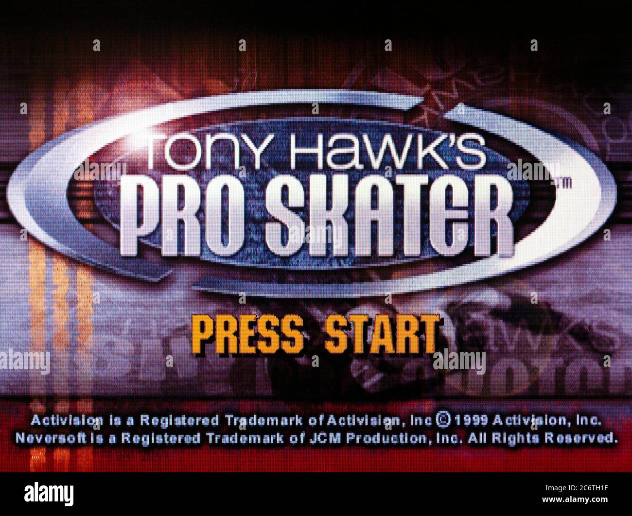 Tony Hawk's Pro Skater - Sony Playstation 1 PS1 PSX - Editorial use only  Stock Photo - Alamy
