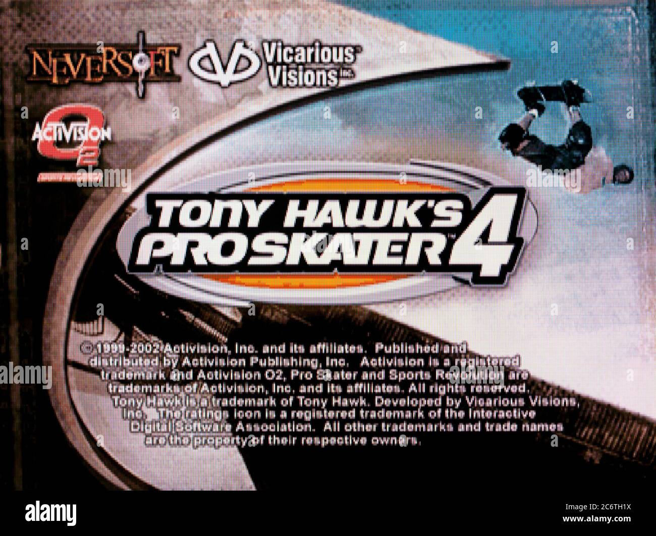 Tony Hawk's Pro Skater 4 (Sony PlayStation 2, 2002) for sale