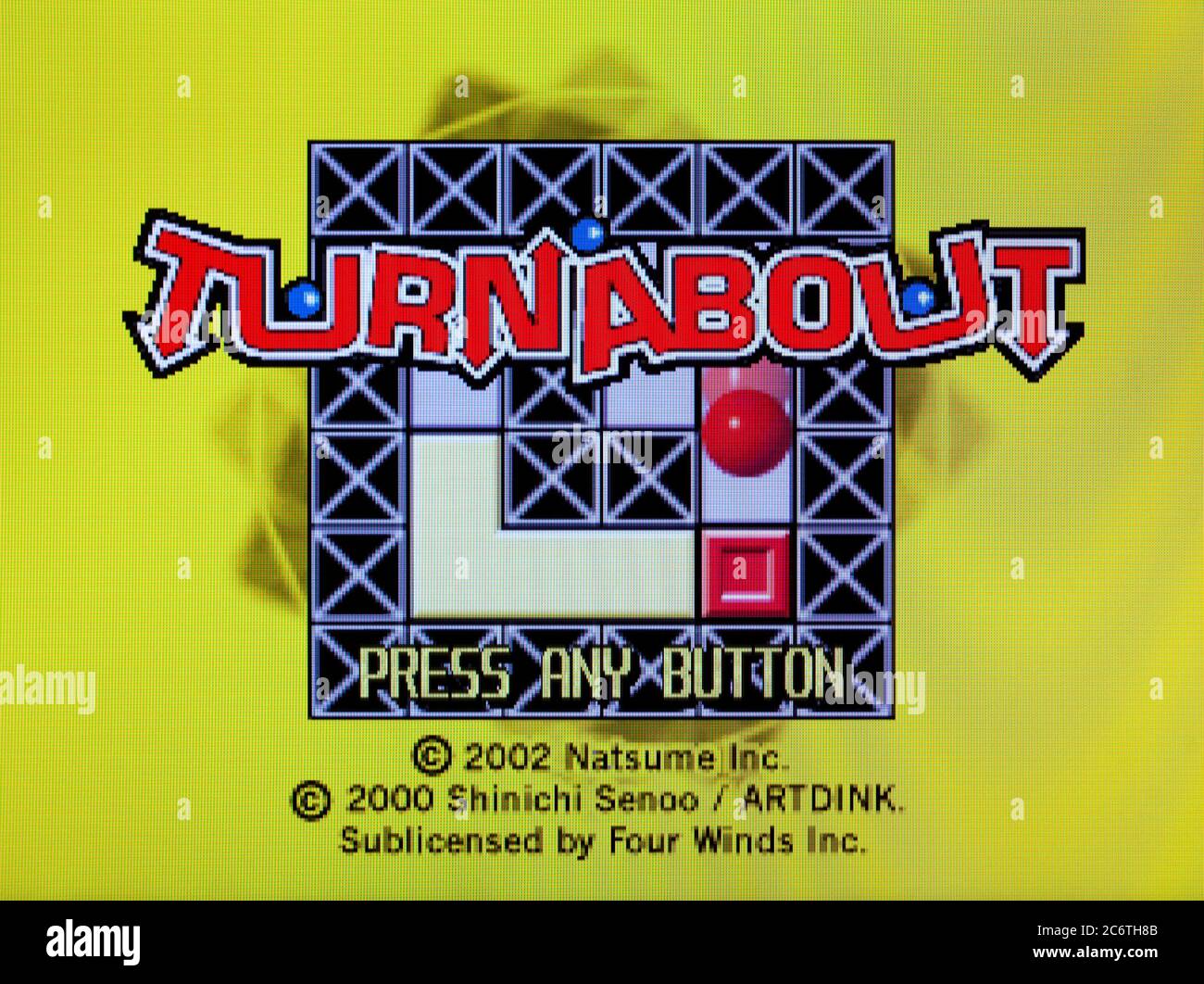 Turnabout - Sony Playstation 1 PS1 PSX - Editorial use only Stock Photo