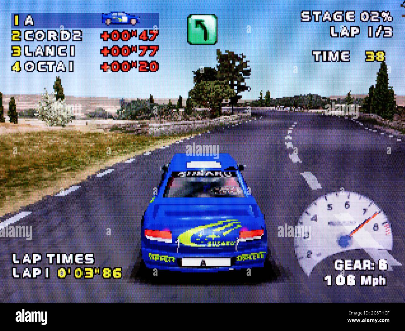 V-Rally 2 Need For Speed - Sony Playstation 1 PS1 PSX - Editorial use only  Stock Photo - Alamy