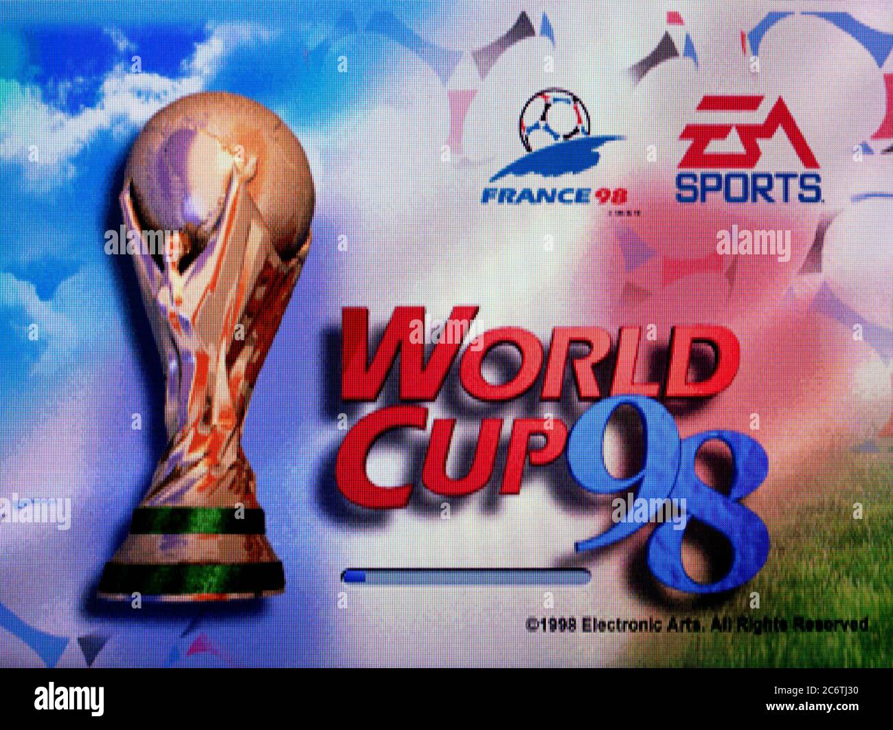 World Cup 98 - Sony Playstation 1 PS1 - Editorial only Stock Photo - Alamy