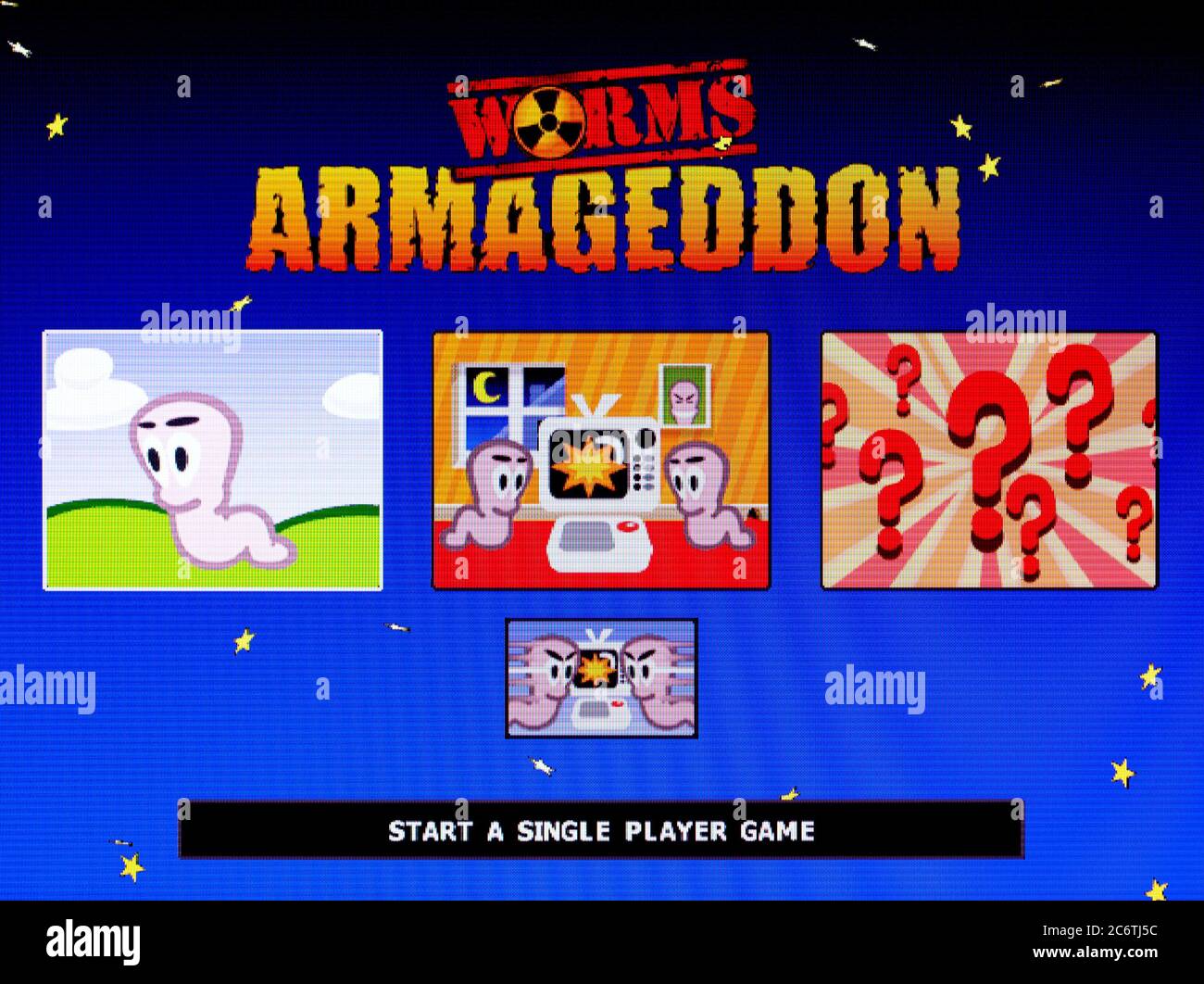 Worms Armageddon - Sony Playstation 1 PS1 PSX - Editorial use only Stock  Photo - Alamy