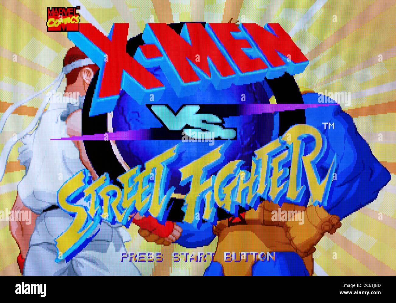 Marvel super heroes vs street fighter hi-res stock photography and images -  Alamy