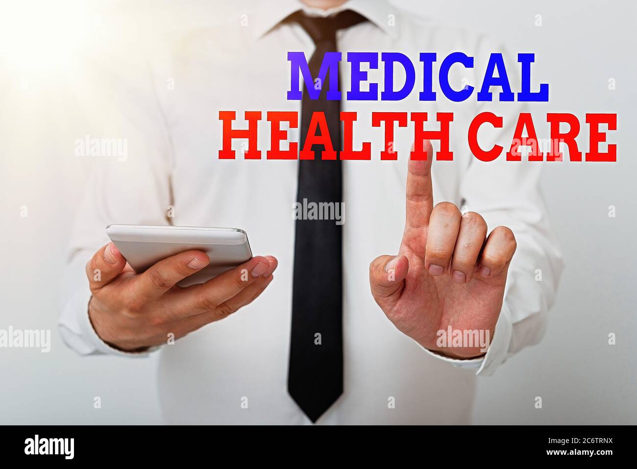 Conceptual hand writing showing Medical Health Care. Concept meaning