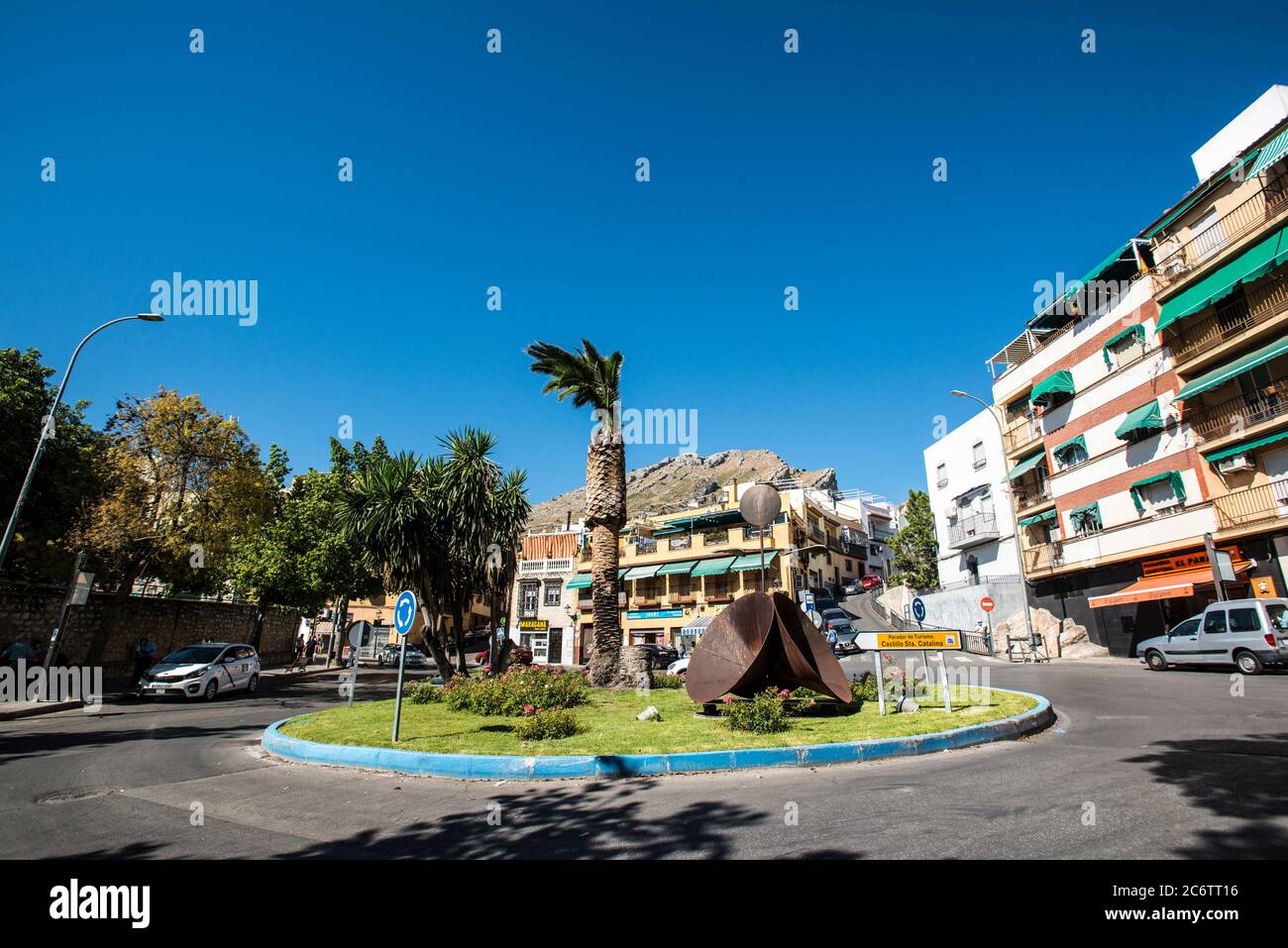Urban scene in Jaén Stock Photo