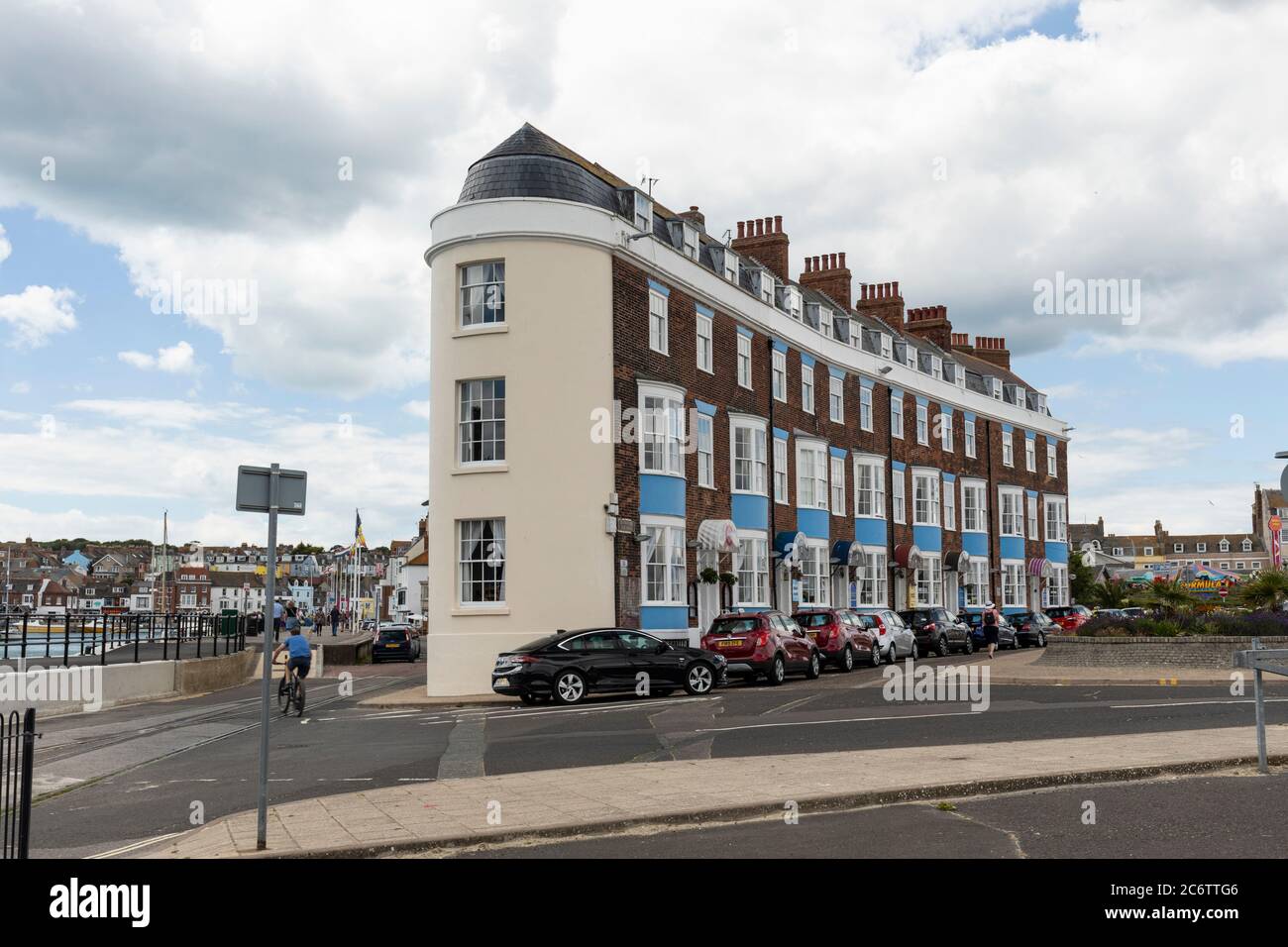 Devonshire Buildings are a row of terrace houses in Weymouth which are