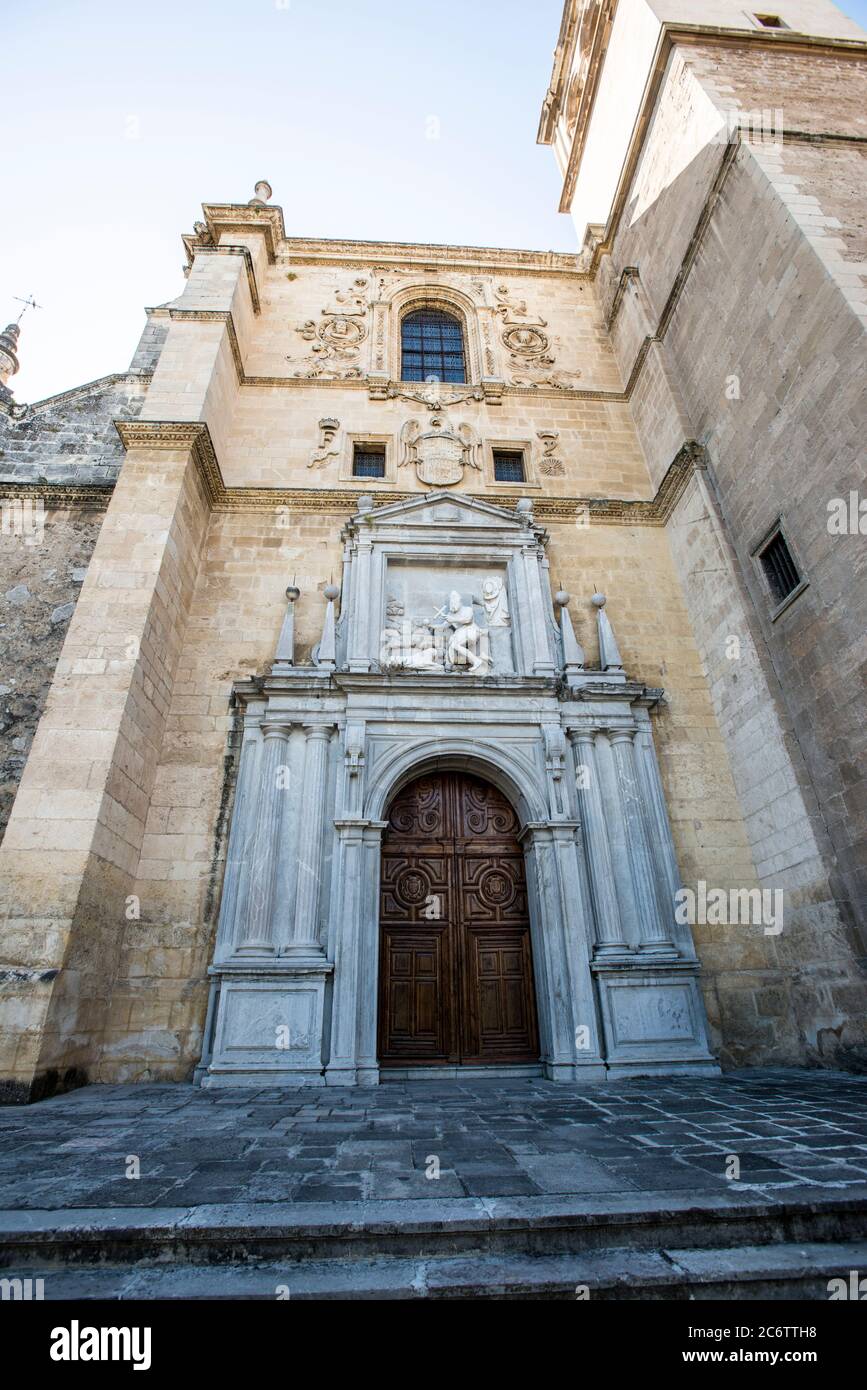 The Royal Monastery of San Jerónimo, Granada Stock Photo