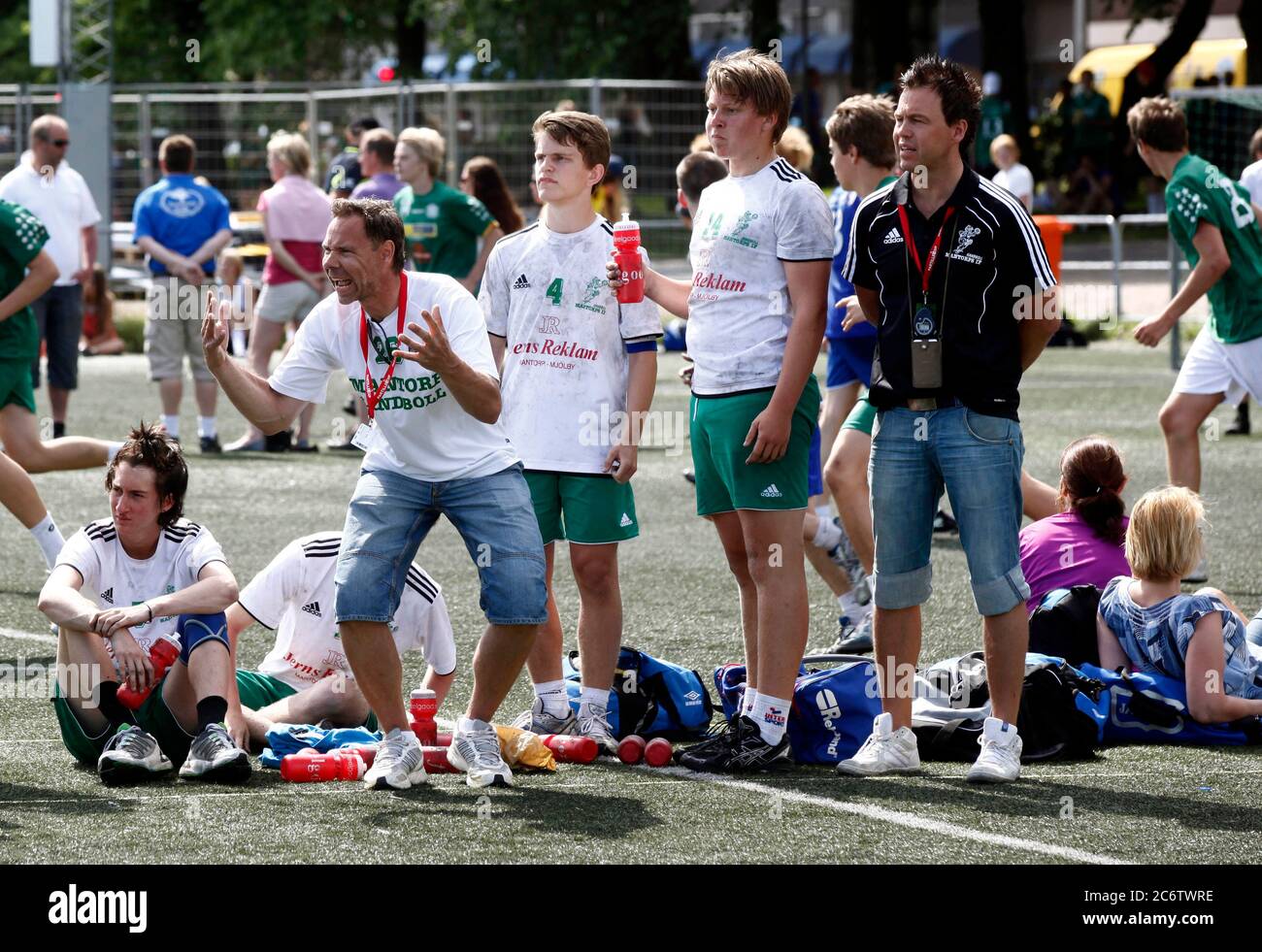 Gothenburg, Sweden 20120705 Over 20,000 handball players participate in the  handball tournament Partille cup. Photo Jeppe Gustafsson Stock Photo - Alamy