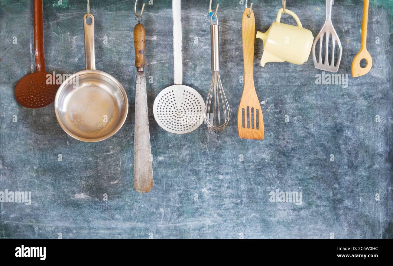 Kitchen utensils for commercial kitchen, restaurant,cooking, culinary concept Stock Photo Alamy