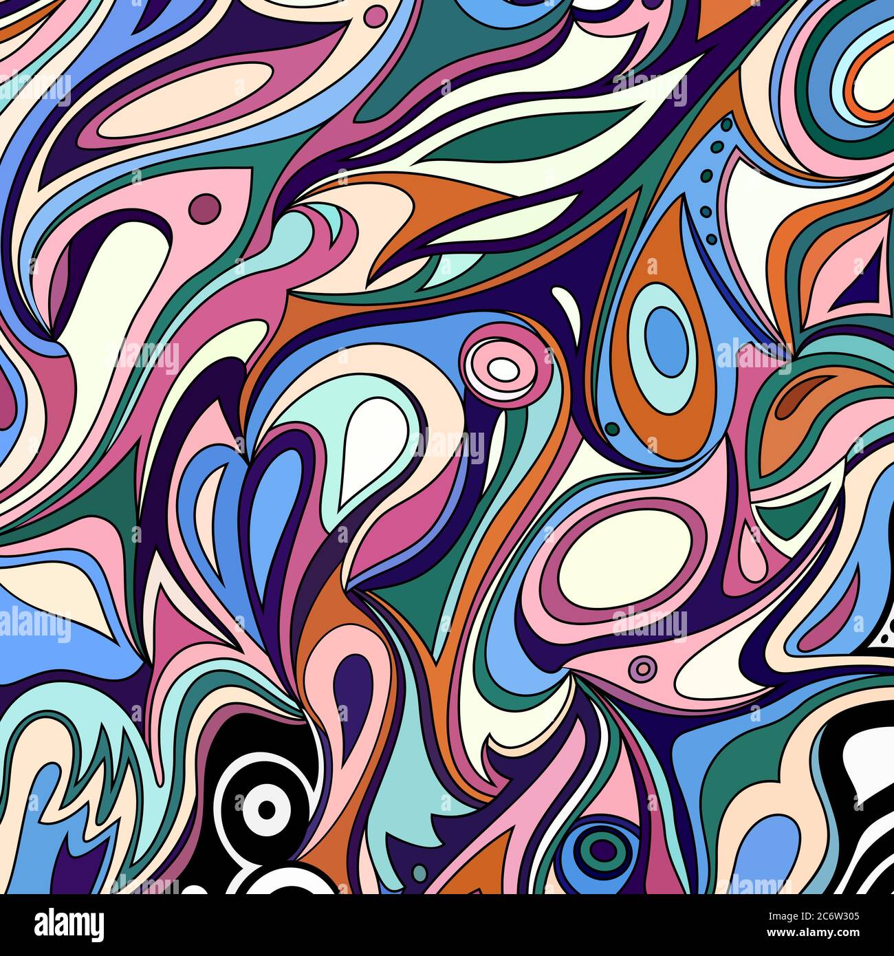 Vector abstract pattern. Oil stains background Stock Vector Image & Art ...