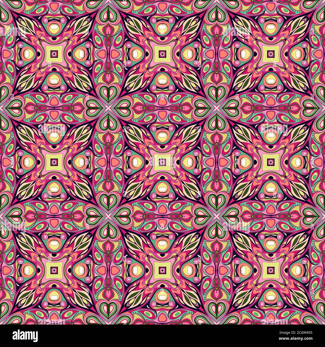 Vector abstract seamless pattern Stock Vector Image & Art - Alamy