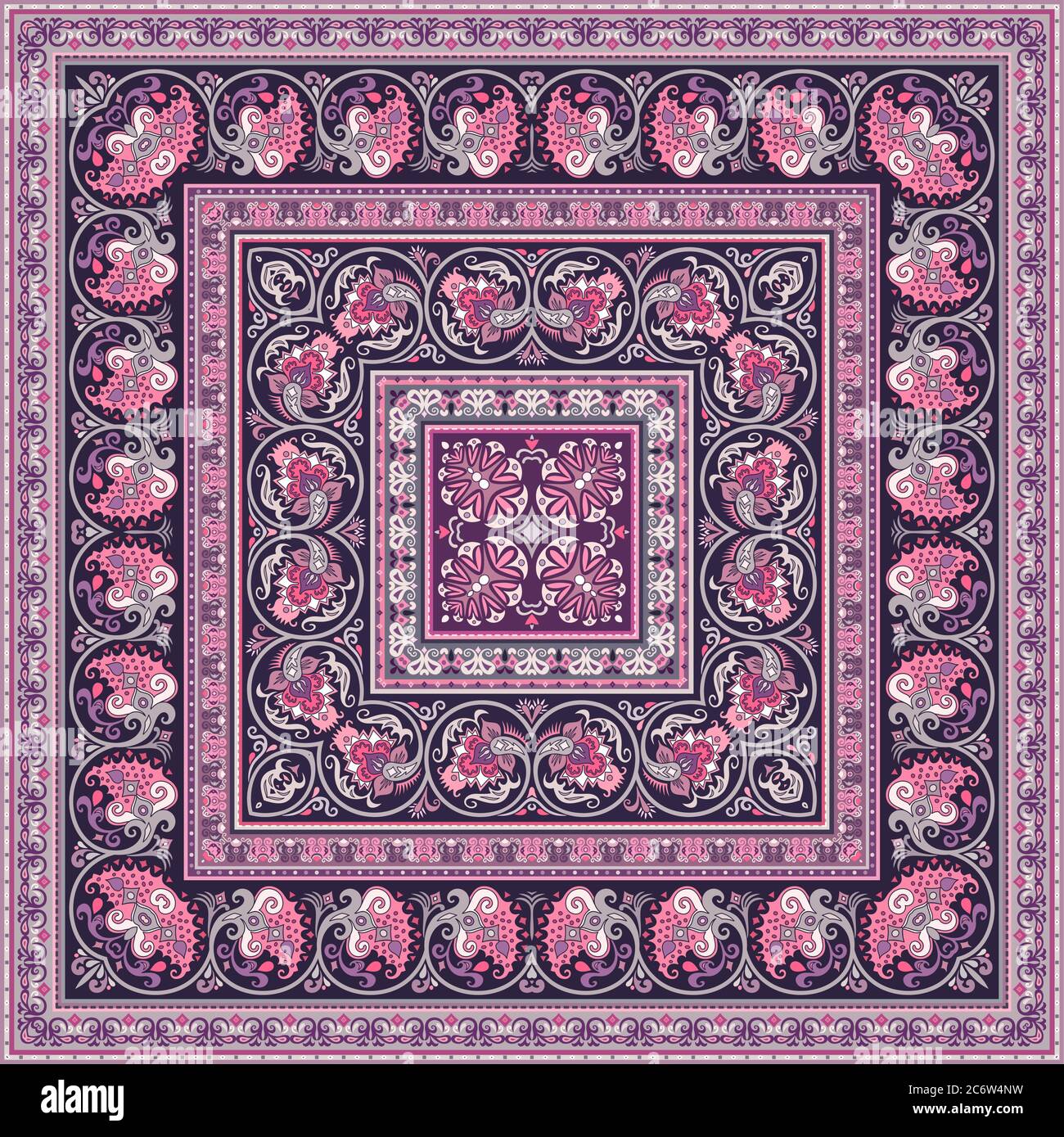 Vector decorative ethnic ornamental illustration Stock Vector Image ...
