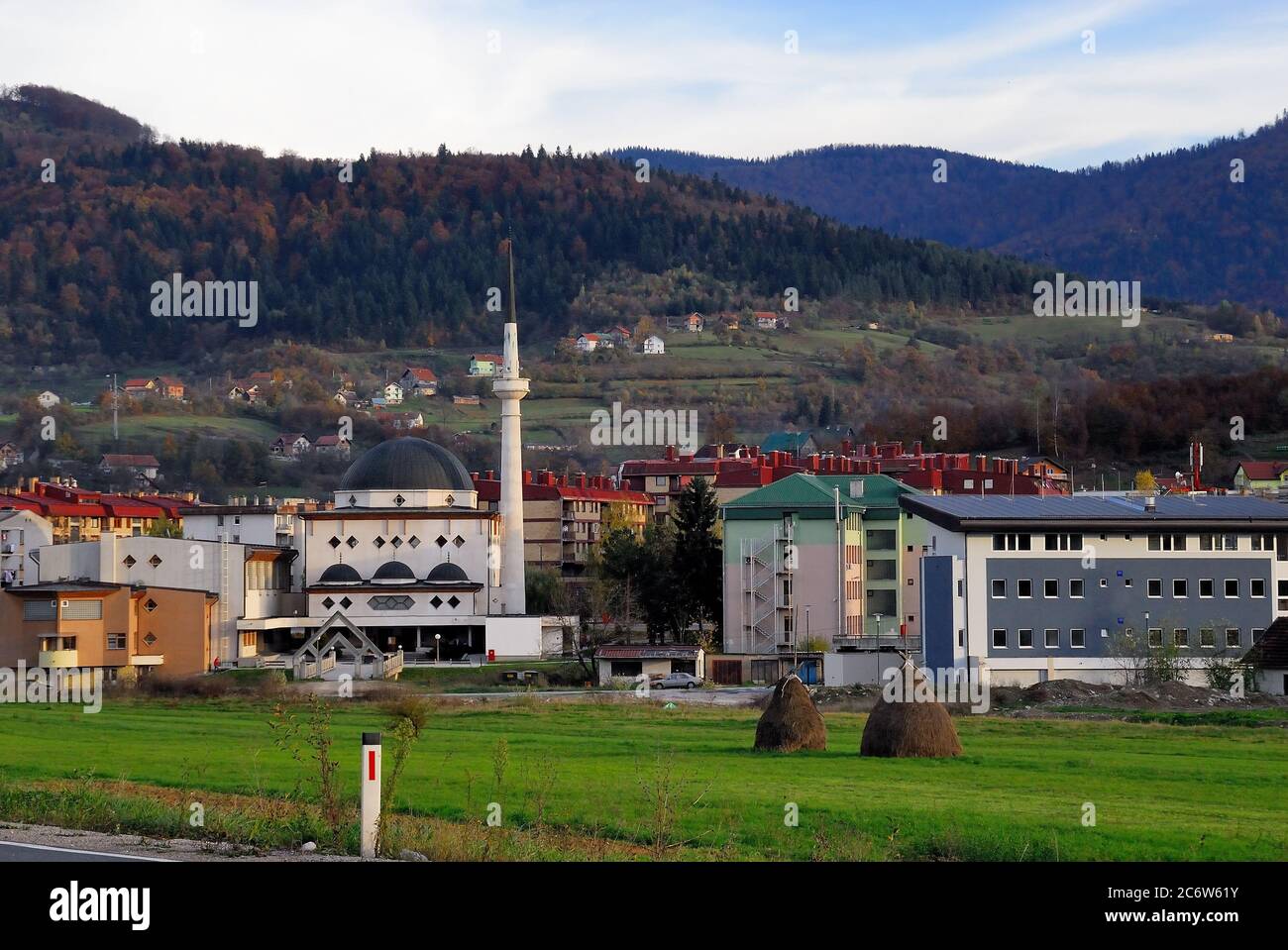 Bosnia and Herzegovina, the town of Hadzici near Sarajevo Stock Photo