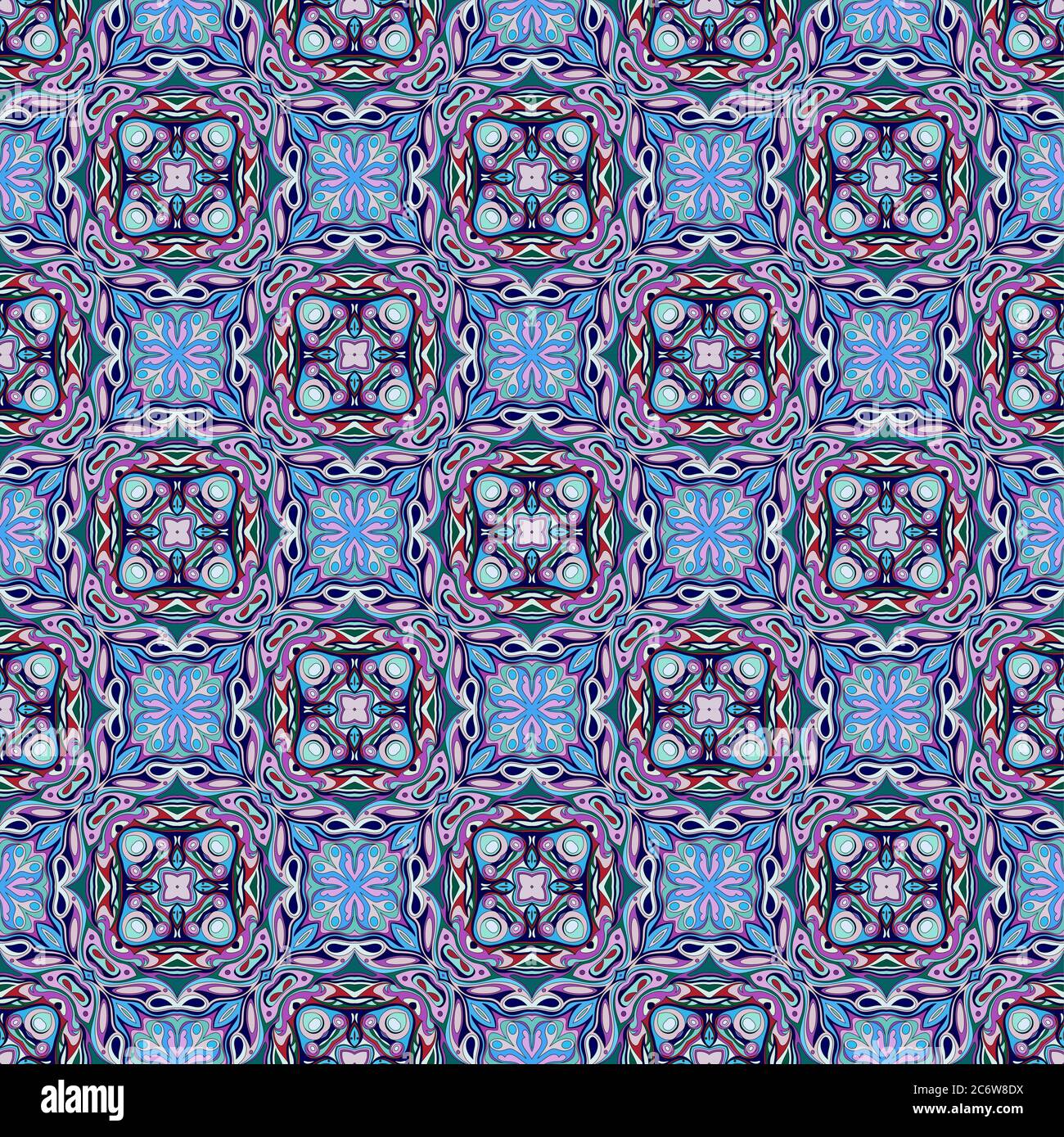 Vector abstract seamless pattern Stock Vector Image & Art - Alamy