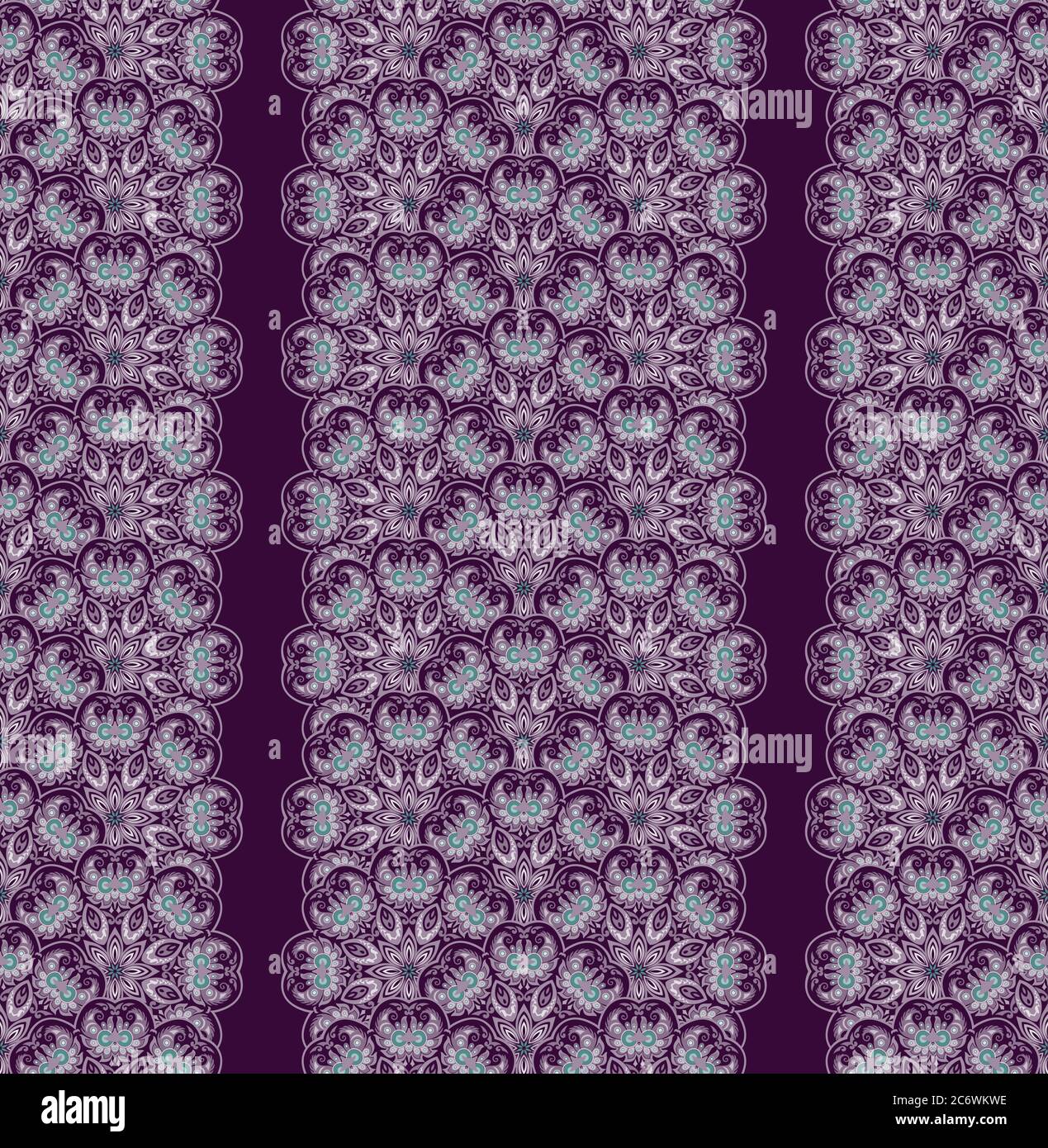 Vector abstract nature seamless pattern Stock Vector Image & Art - Alamy
