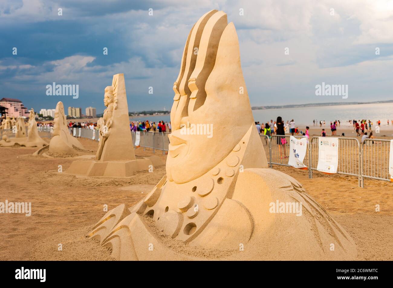 Sand sculpture at the Revere Beach International Sand Sculpting