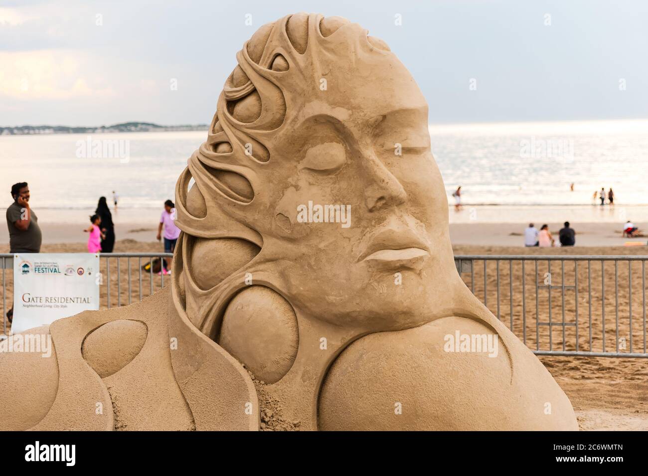 Sand sculpture at the Revere Beach International Sand Sculpting