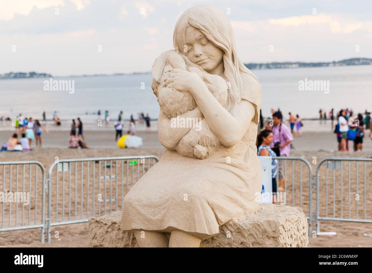 Sand sculpture at the Revere Beach International Sand Sculpting