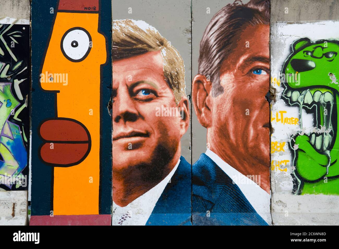 Berlin Wall, The Wende Museum, Wilshire Boulevard, Los Angeles