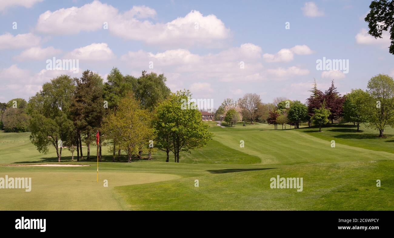 Mullingar Golf Club / Course, Belvedere, Mullingar, Co. Westmeath, Ireland Stock Photo