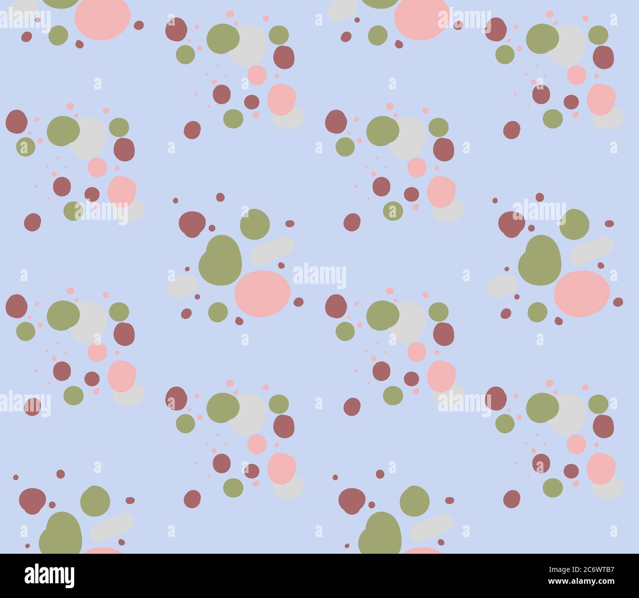 Seamless background image with bright elements. Stock Vector