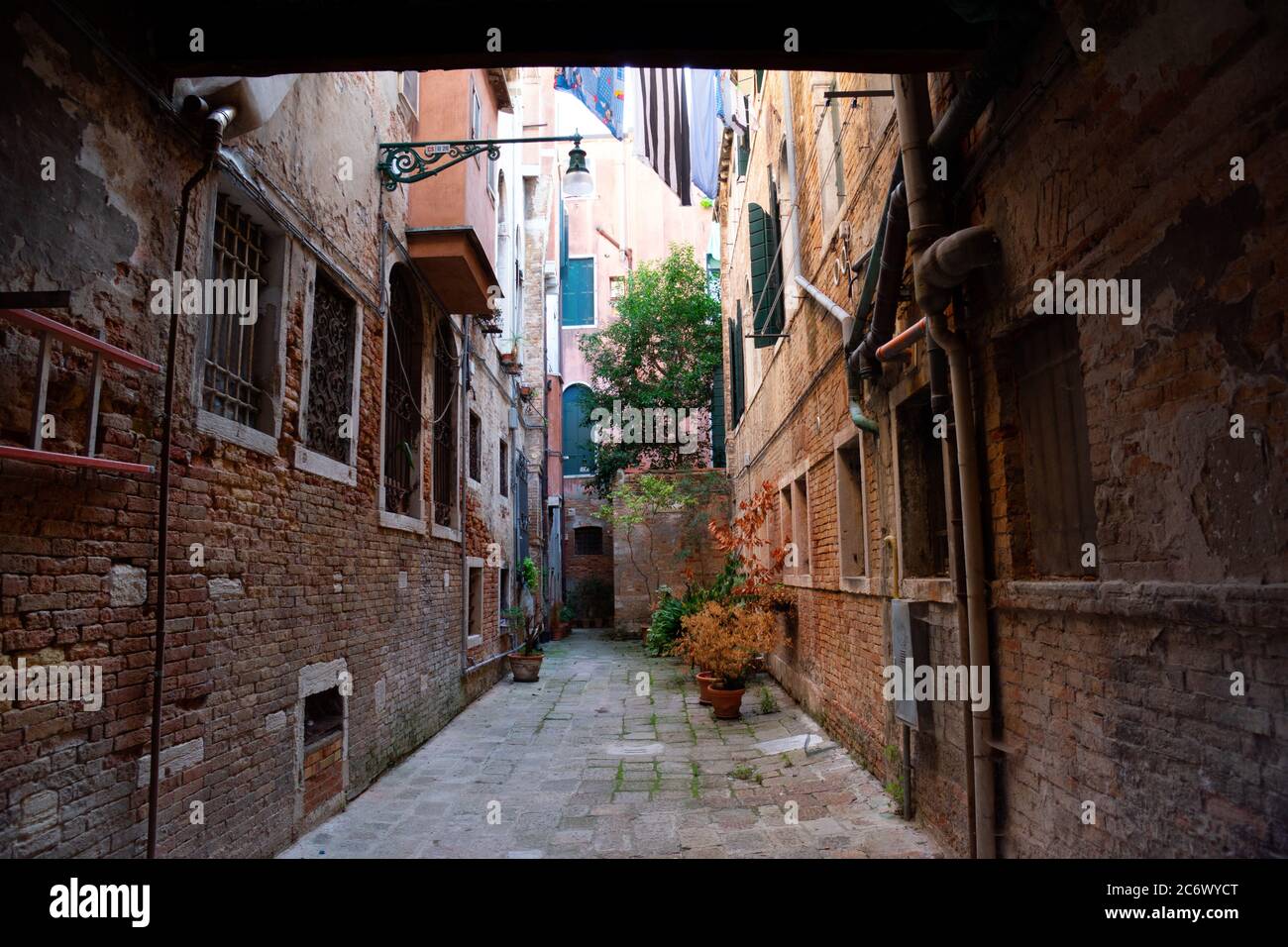 Oct. 1, 2019 - Venice, Italy: Magical streets of Venice. Stock Photo