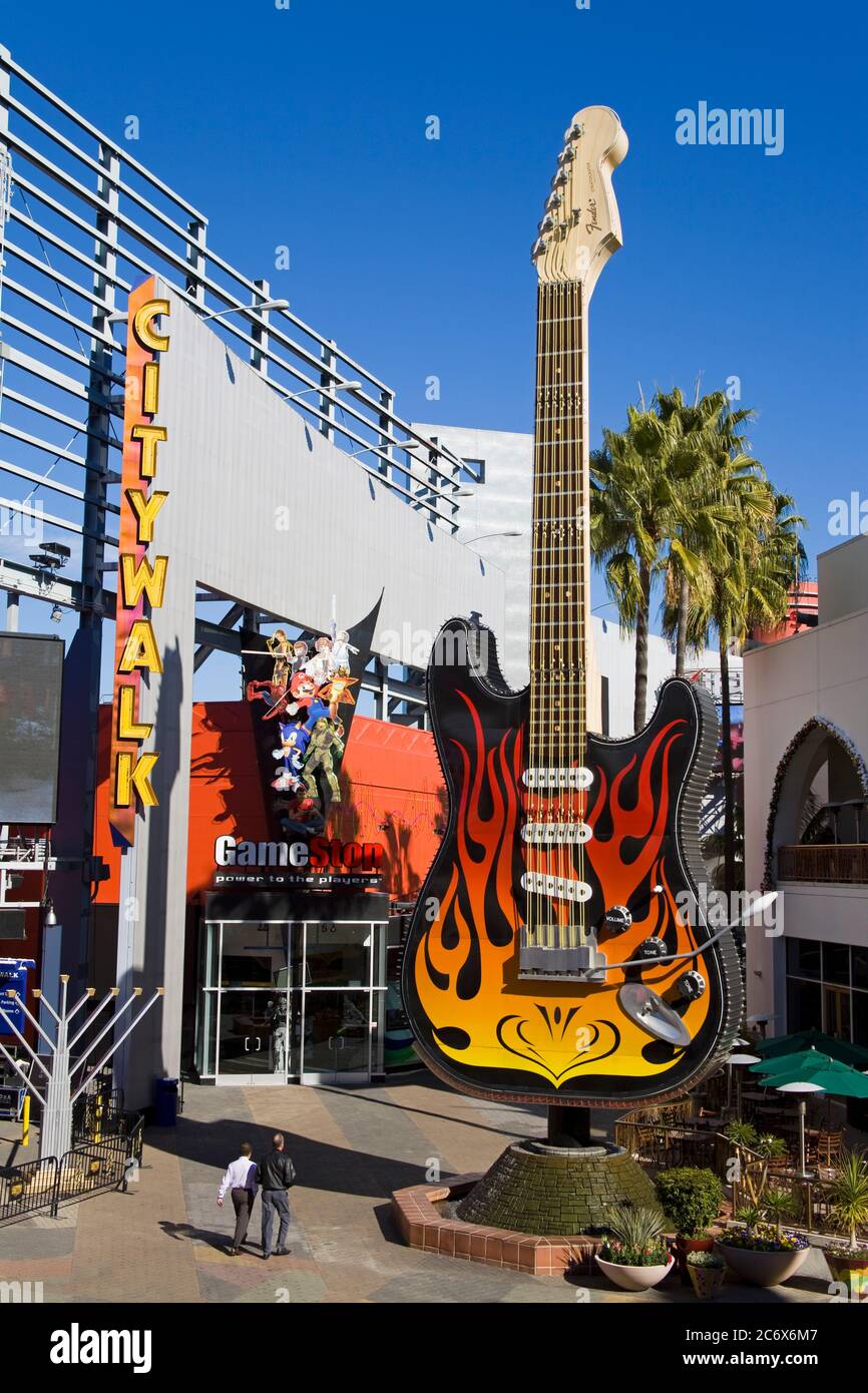 Hard Rock Cafe Guitar at CityWalk, Universal Studios Hollywood, Los