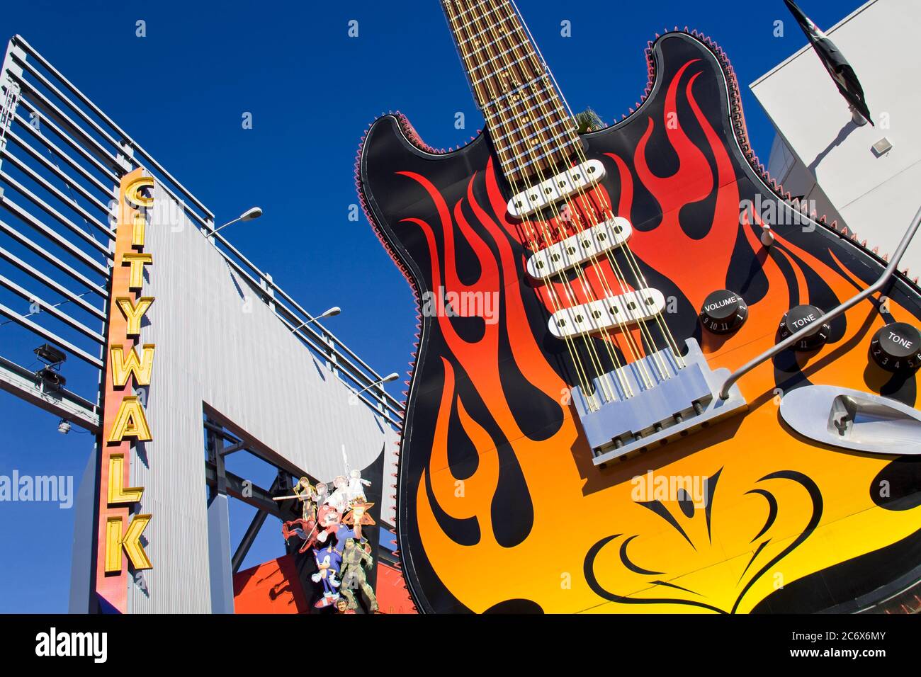 Hard Rock Cafe Guitar at CityWalk, Universal Studios Hollywood, Los