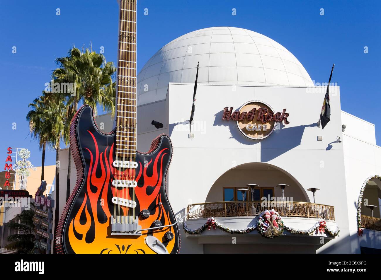 Hard Rock Cafe Guitar at CityWalk, Universal Studios Hollywood, Los