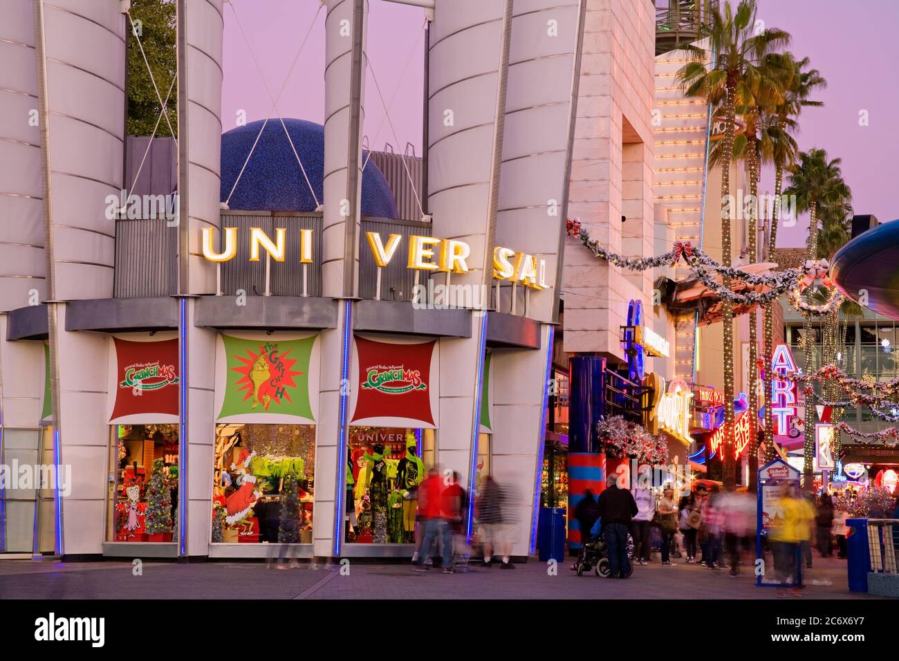 CityWalk Mall at Universal Studios Hollywood in Los Angeles, California