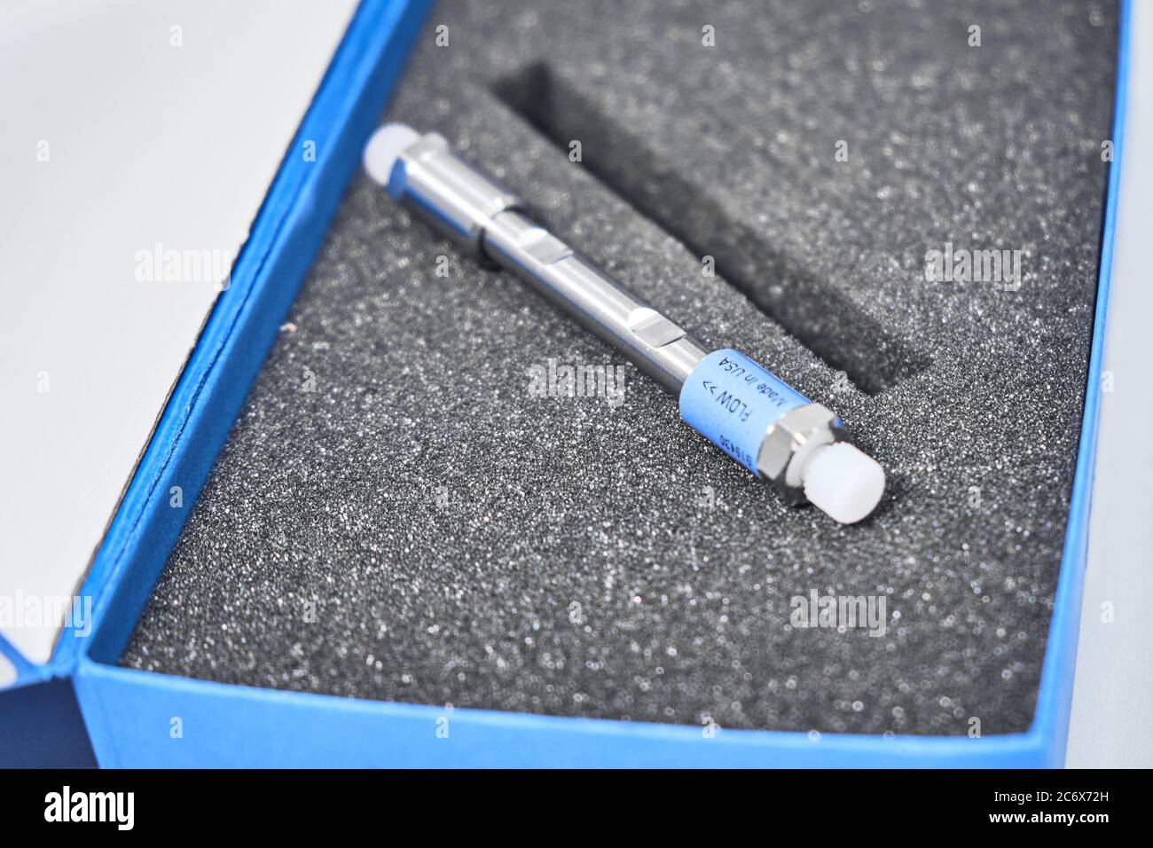 Column for high performance liquid chromatography for separation of