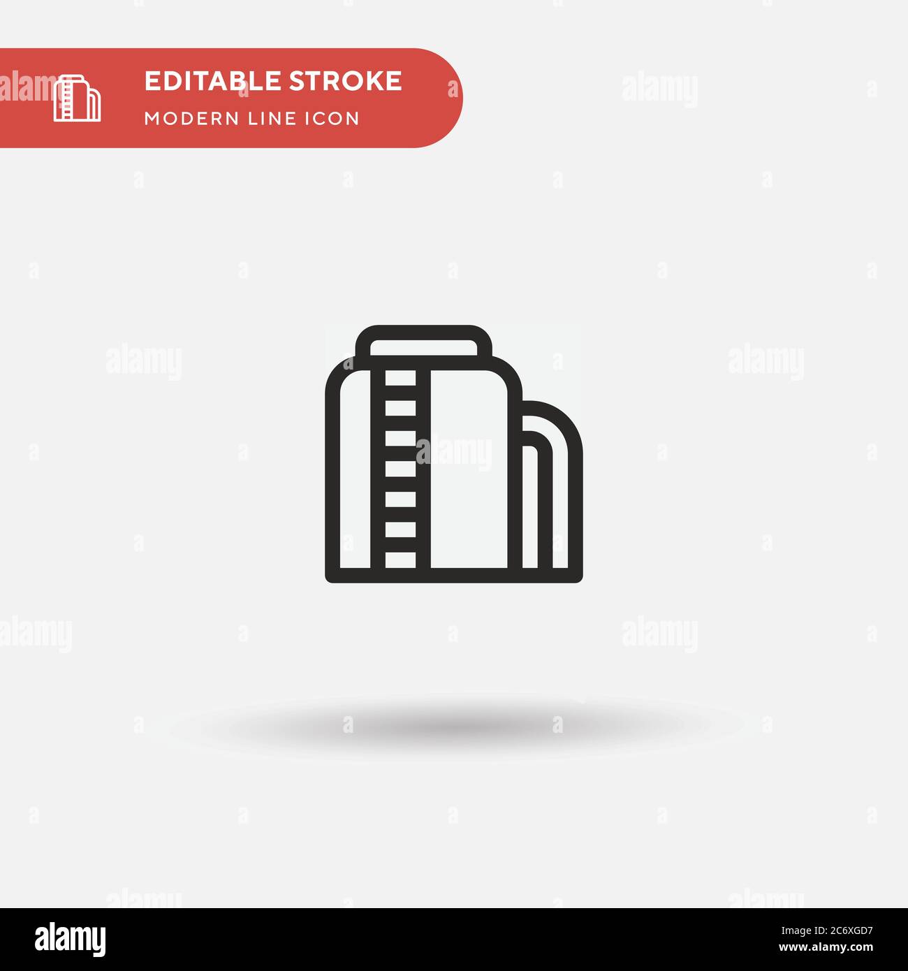 Tank Simple vector icon. Illustration symbol design template for web ...