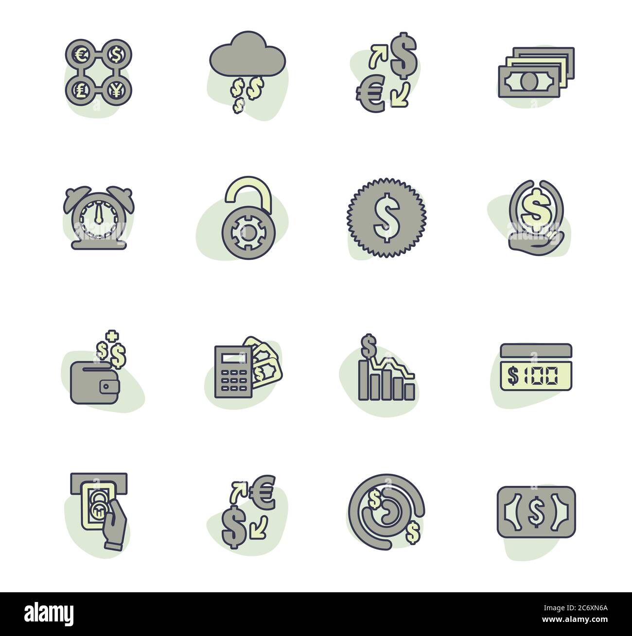 E-commers icons set Stock Vector Image & Art - Alamy
