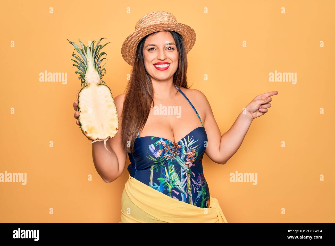 Plus size woman bikini hi-res stock photography and images - Alamy
