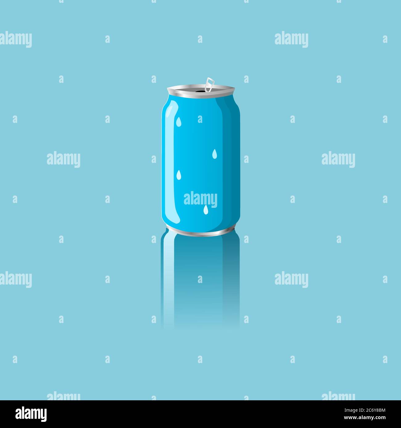 canned mineral drinks vector Stock Vector Image & Art - Alamy