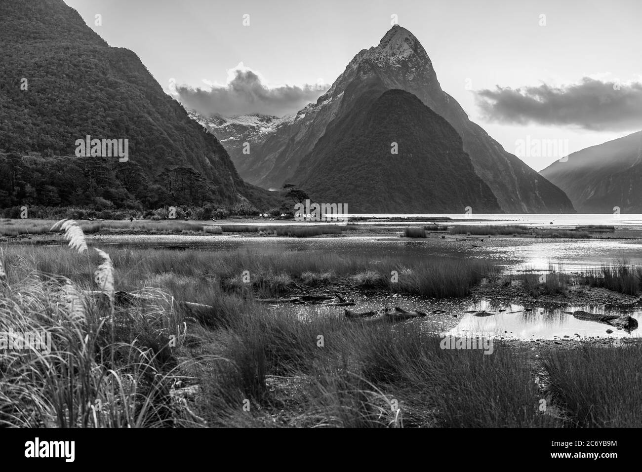 Milford Sound, New Zealand Stock Photo Alamy