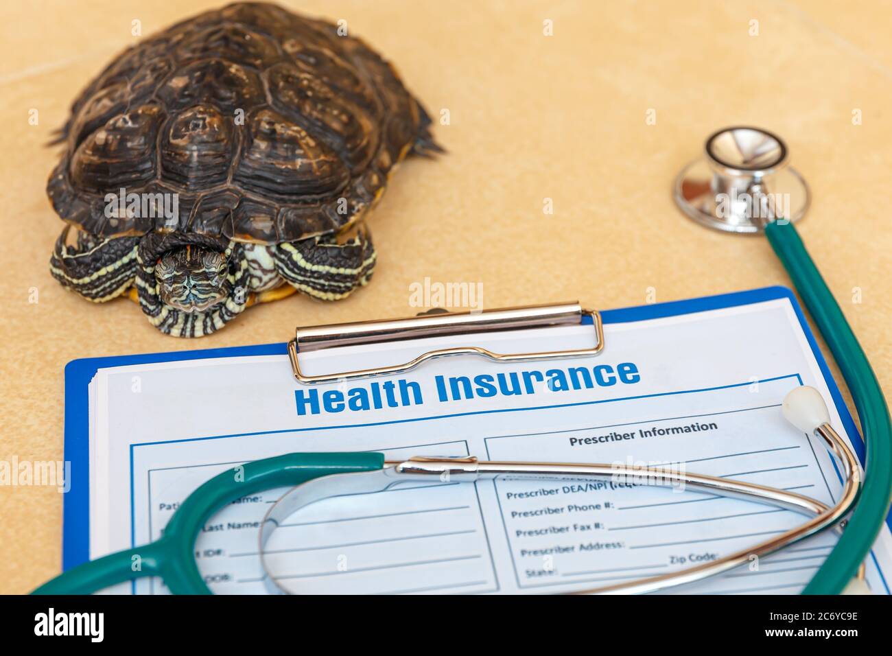 health-insurance-with-insurance-claim-form-stethoscope-and-red-eared